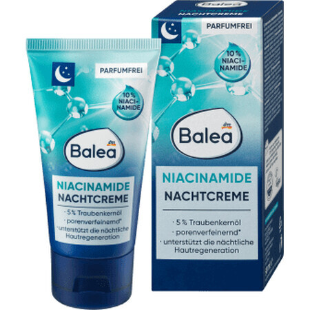 Balea Crema de Noche con niacinamida, 50 ml