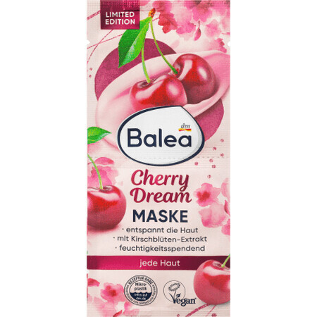 Balea Mascarilla facial con cerezas, 16 ml