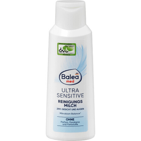 Balea MED Leche Limpiadora 2en1 Ultra Sensible, 200 ml