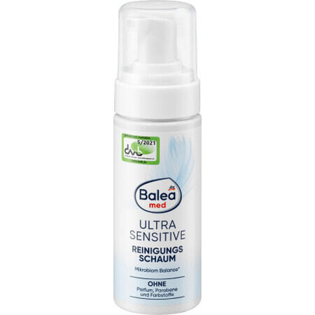 Balea MED Mousse nettoyante pour peaux sensibles, 150 ml