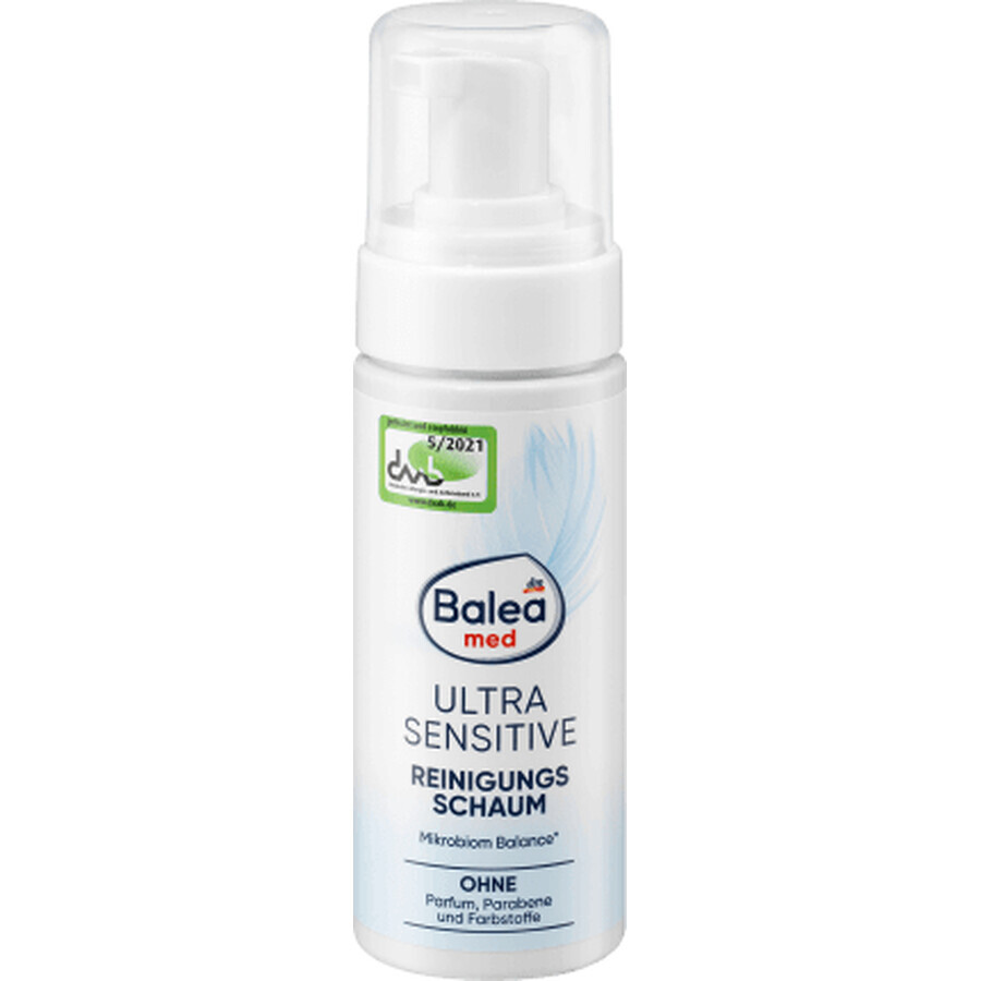 Balea MED Schiuma detergente per pelli sensibili, 150 ml