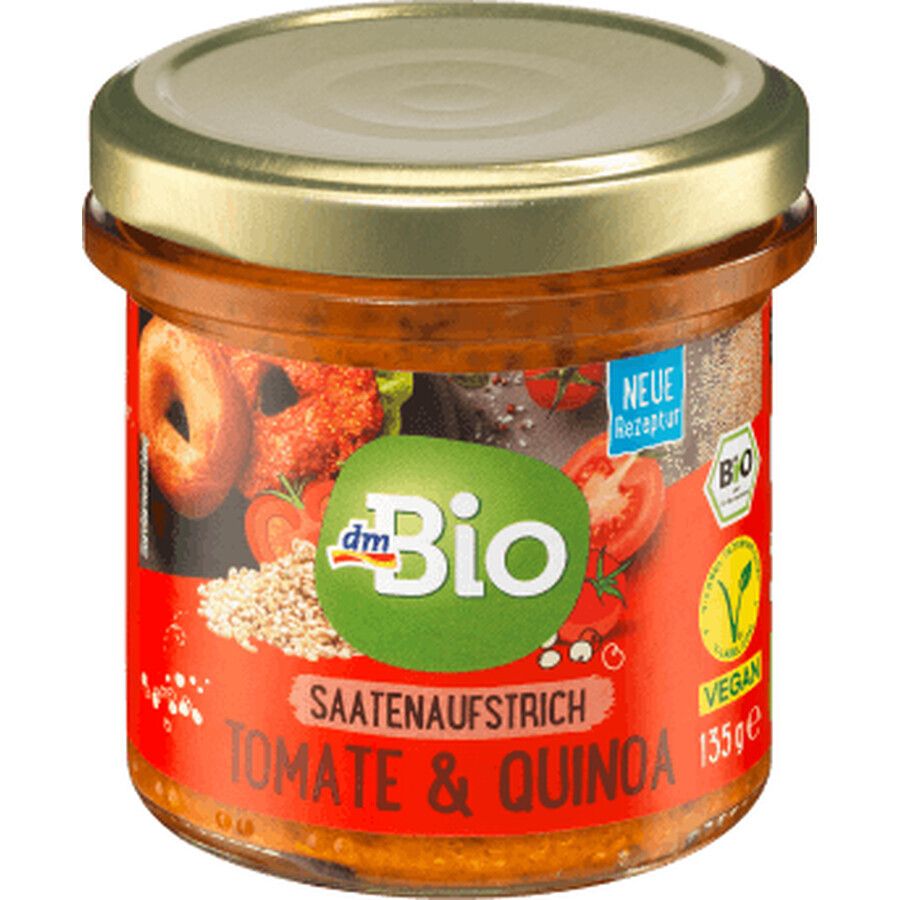 DmBio Tomato and quinoa paste, 135 g