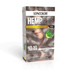 HempStyle Tinte Permanente con Amoniaco 10.19 Rubio Plata, 1 ud.