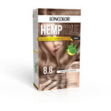 HempStyle Tinte Permanente con Amoniaco 8.8 Rubio Claro Beige, 1 ud.