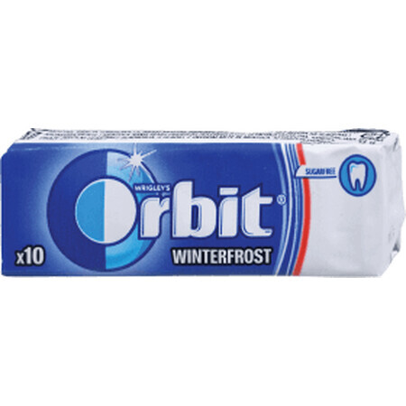 Chewing-gum Orbit à la menthe et au menthol, 10 pièces