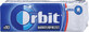 Chicle Orbit Sabor Menta y Mentol, 10 unid.