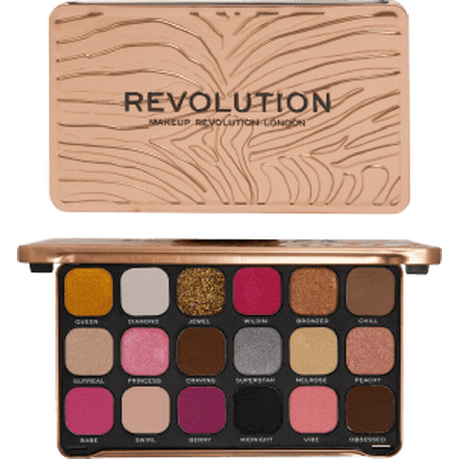 Revolution Forever Flawless Blush Palette Bare Pink, 19,8 g