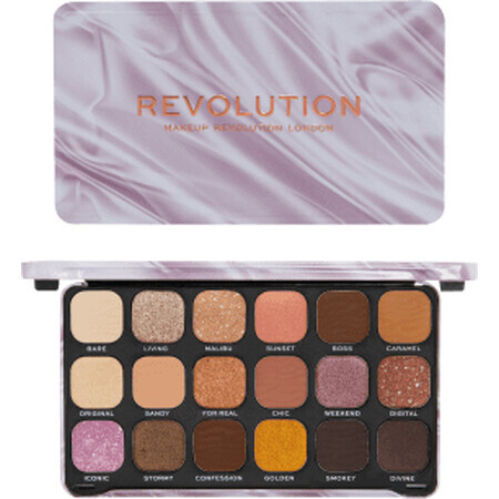 Paleta de colorete Revolution Forever Flawless Nude Silk, 19,8 g