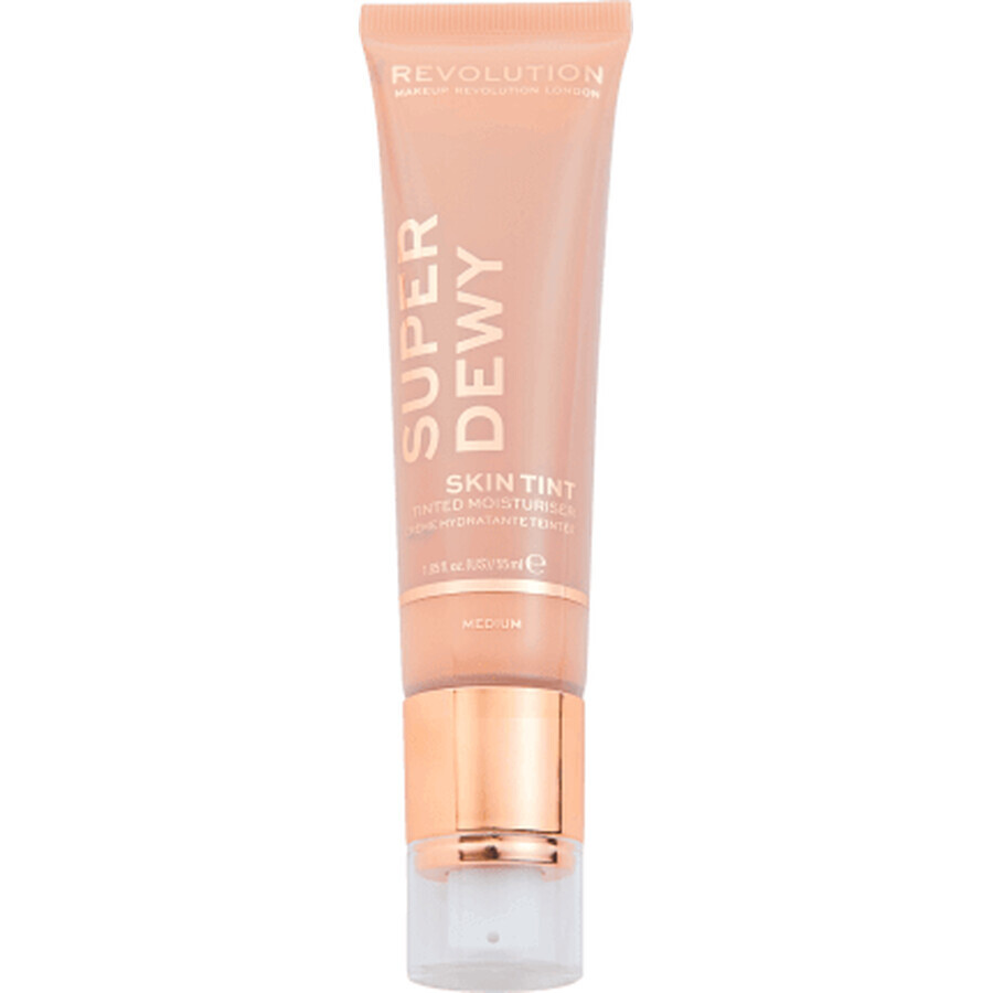 Revolution Super Dewy Tinting Cream Medium, 55 ml