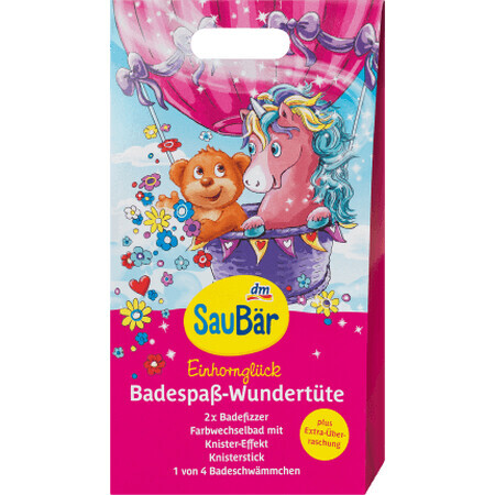 SauBär Sac à licorne magique pour enfants, 1 pc