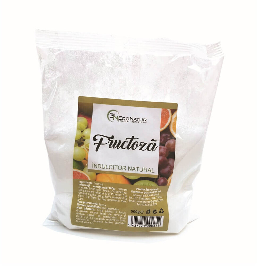 Fructosa, 500g, EcoNatur