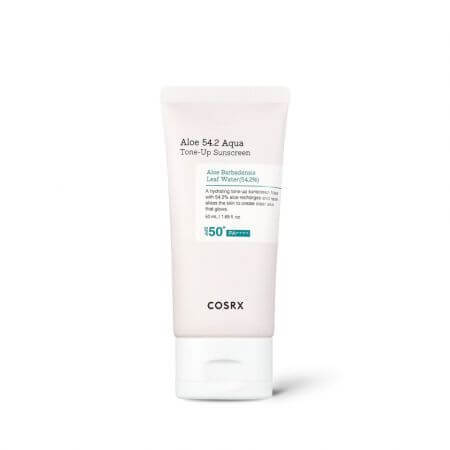 Crema facial con SPF50+ PA++++ Aloe 54.2 Aqua Tone-up, 50 ml, Cosrx