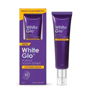 Tooth Whitening Serum Purple Tooth Toner, 50 ml, White Glo