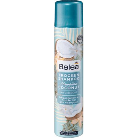 Balea Trockenshampoo Hawaiianisches Kokosnussöl, 200 ml