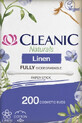 Cleanic Bastoncillos Cosm&#233;ticos de Lino Natural, 200 unid.