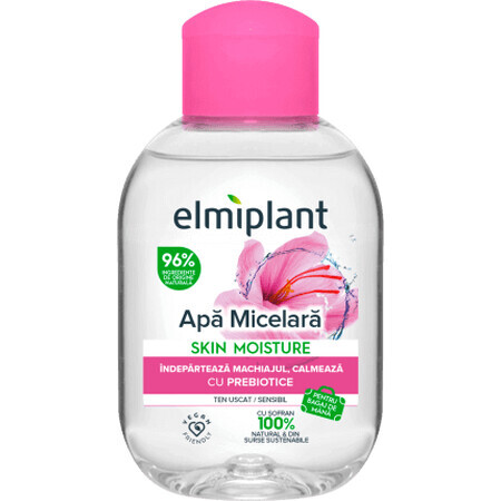 Elmiplant Loción micelar hidratante para pieles secas y sensibles, 100 ml