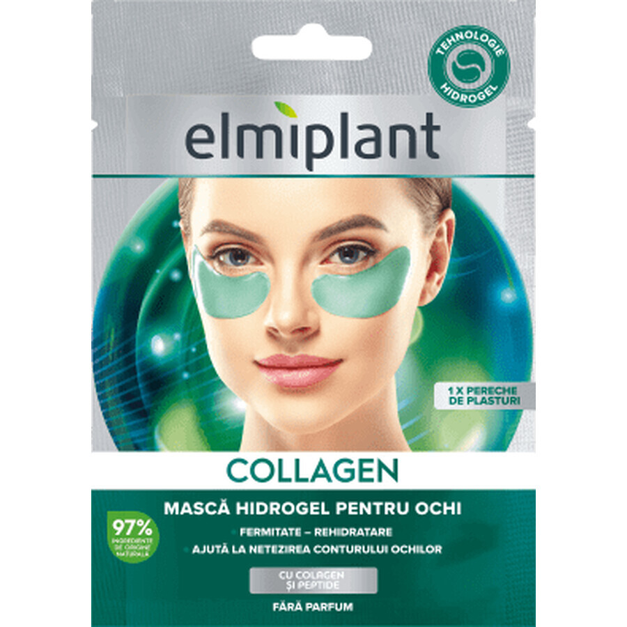 Elmiplant Almohadillas de hidrogel para los ojos, 1 ud.