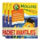 Paquet de 3 pièces * Moller's Omega-3, 36 poissons gommeux au goût d'orange