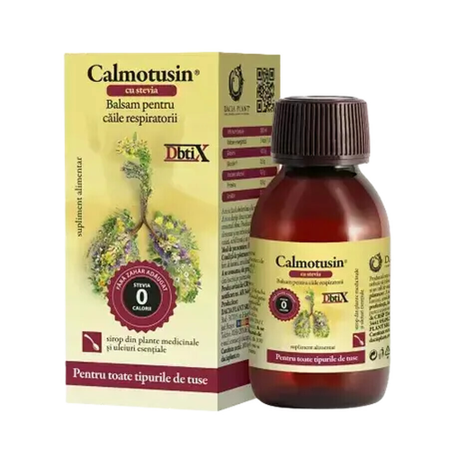 Calmotusin Dbtix Jarabe de Stevia, 100 ml, Planta Dacia