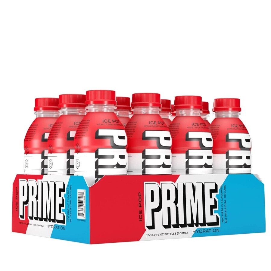 Prime® Hydration Drink Ice Pop, Bautura pentru Rehidratare cu Aroma Ice Pop