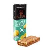 Barrita energética crudivegana sin gluten, Mantequilla de cacahuete, 60 g, Nutree