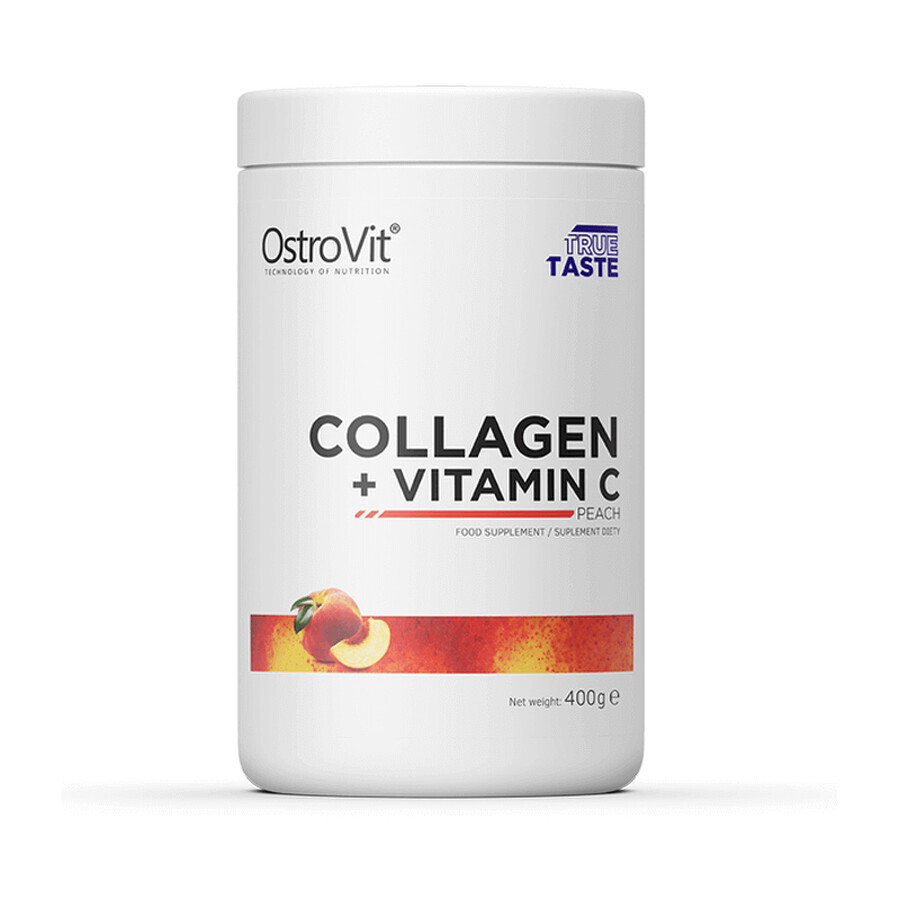 Collagen + Vitamin C peaches, 400 g, OstroVit