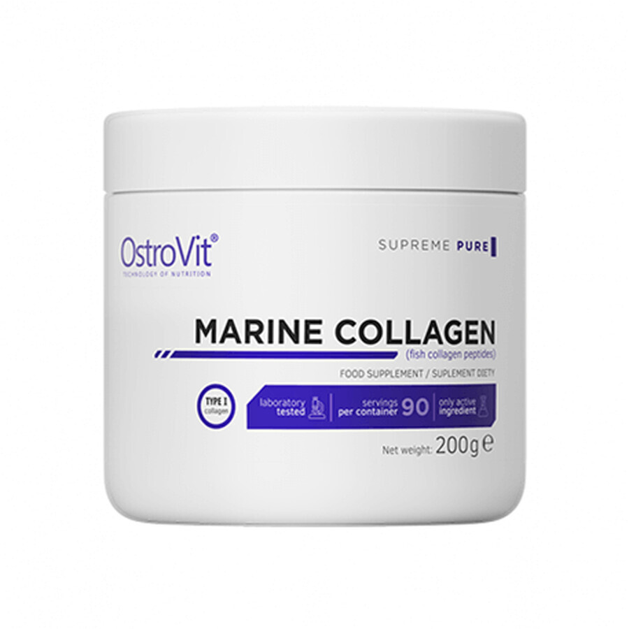 Natural Marine Collagen, 200 g, OstroVit