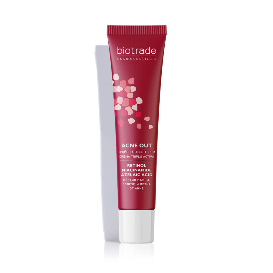 Biotrade Crema Acné Fuera Triple Activo, 30 ml