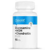 Glucosamina + MSM + Condroitina, 90 comprimidos, OstroVit