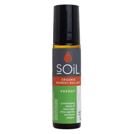 Roll-on con aceites esenciales Energía, 10 ml, SOiL