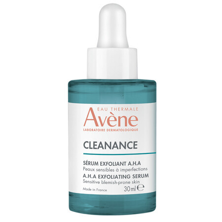 Siero esfoliante con AHA Cleanance, 30 ml, Avene