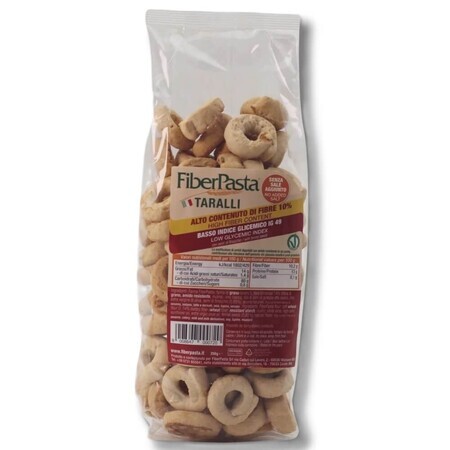 Taralli, 250 g, Fiber Pasta