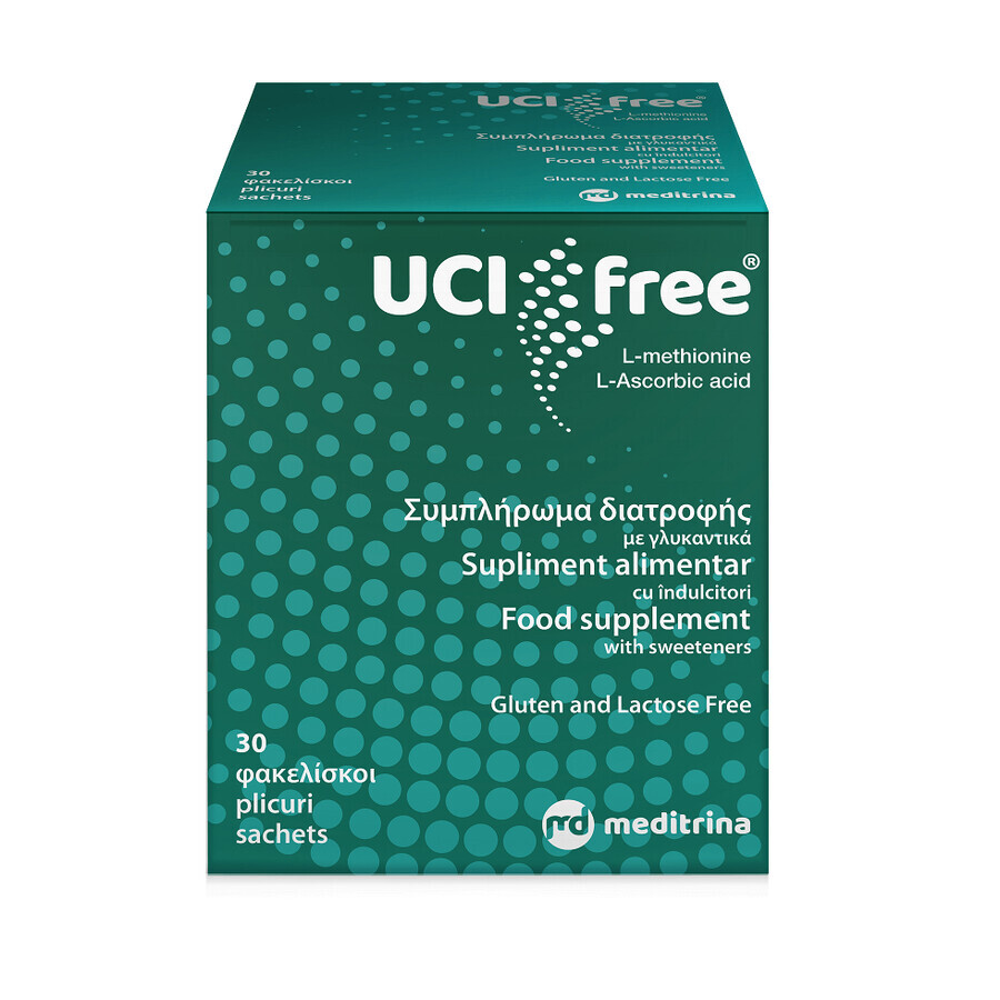 UCI Vrij, 30 sachets, Meditrina Pharmaceuticals