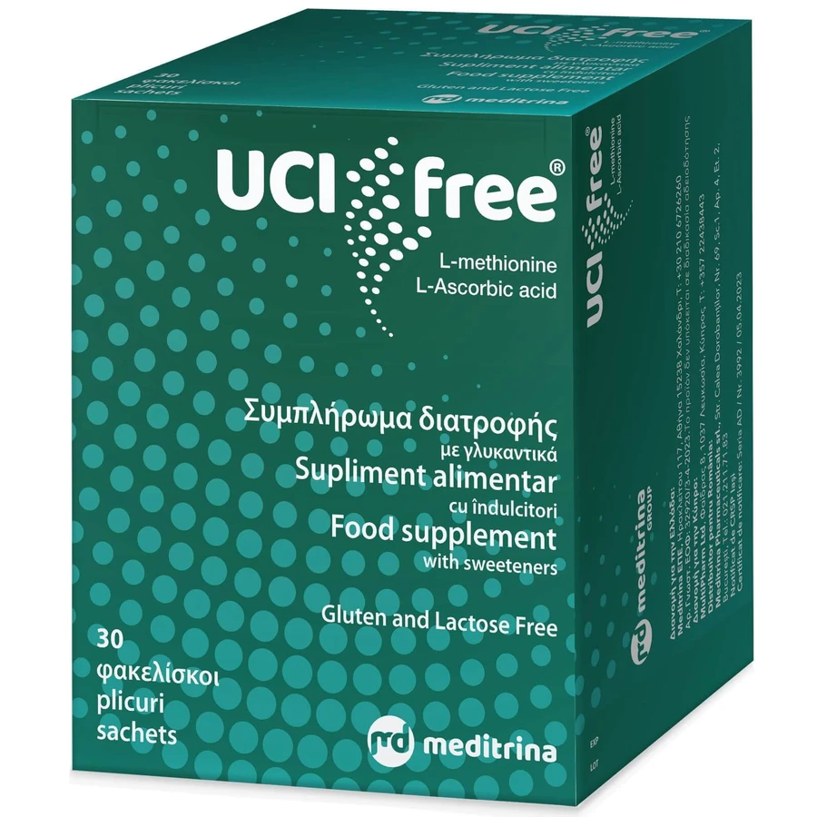 UCI Free, 30 plicuri, Meditrina Pharmaceuticals