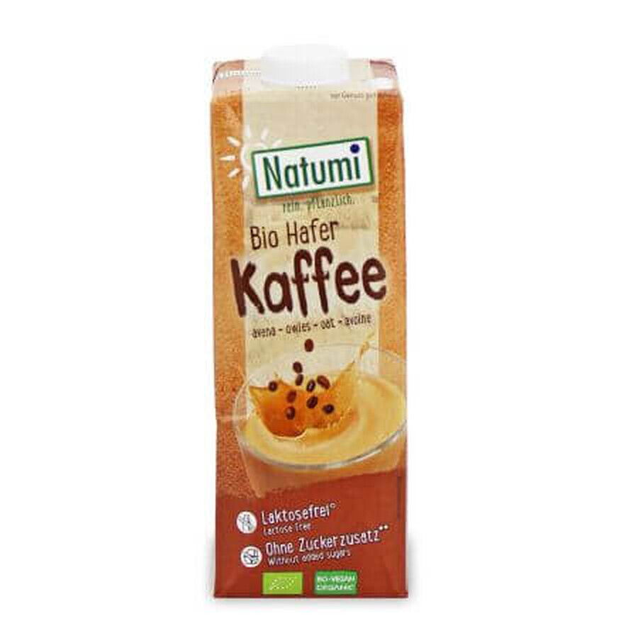 Bebida ecológica de avena con café, 1L, Natumi