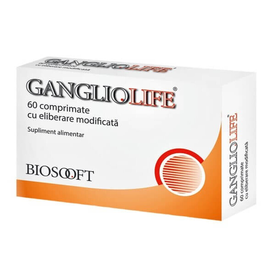 GanglioLife, 60 comprimidos, Biosooft Italia