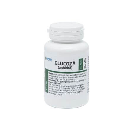 Glucosa anhidra en polvo, 75 g, Renans