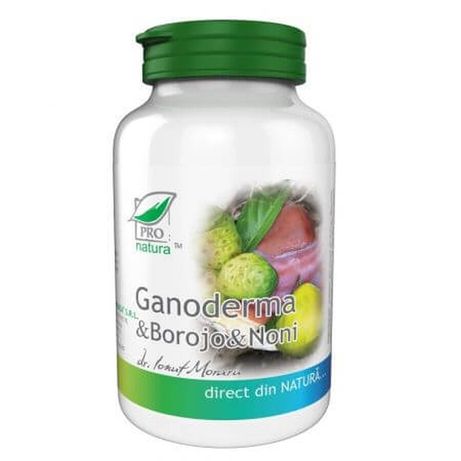 Ganoderma, Borojo and Noni, 60 capsules, Pro Natura