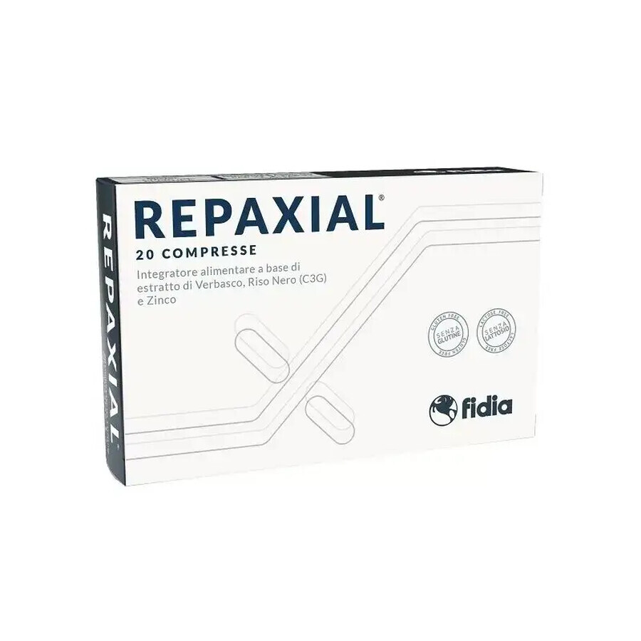 Repaxial, suplemento ocular, 20 comprimidos, Fidia Farmaceutici