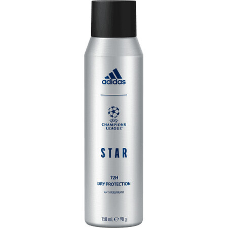 Adidas Déodorant Spray UEFA CHAMPIONS LEAGUE STAR, 150 ml