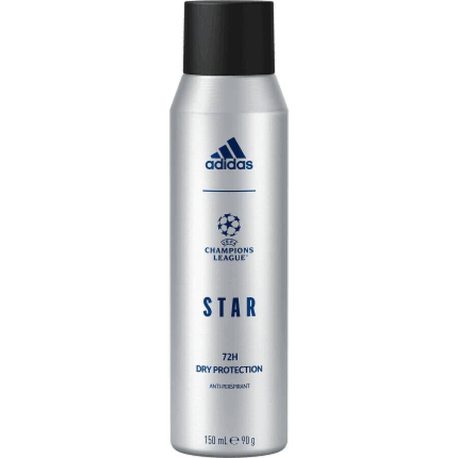 Adidas Déodorant Spray UEFA CHAMPIONS LEAGUE STAR, 150 ml