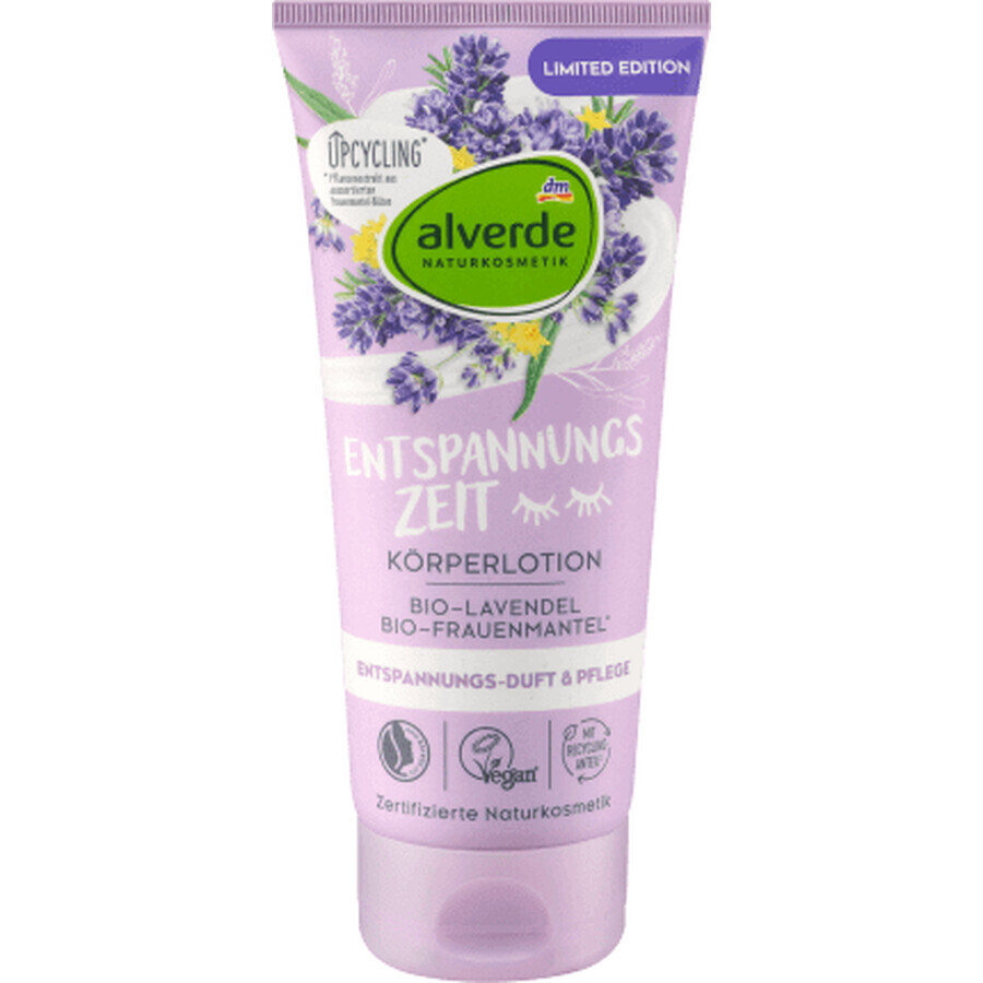 Alverde Naturkosmetik Loción Corporal Relaxing Time, 200 ml