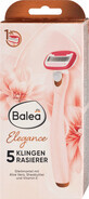 Balea Elegance maquinilla de afeitar 5 hojas, 1 pieza