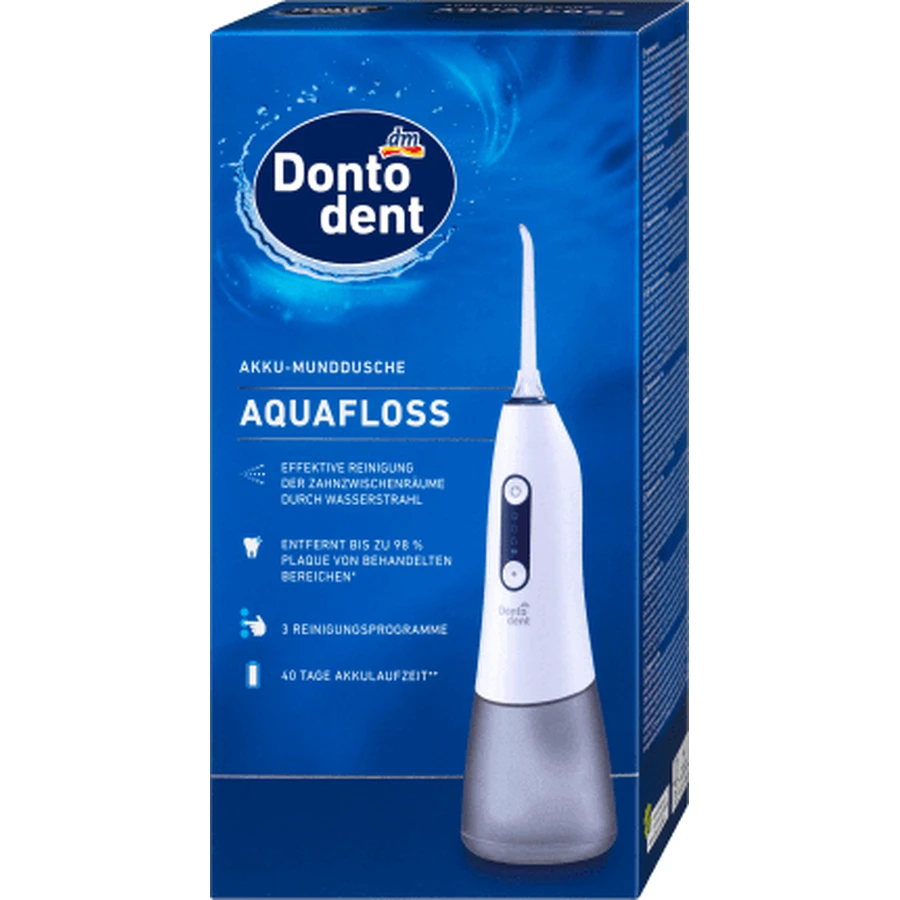 Irrigador bucal Dontodent Aquafloss, 1 ud.