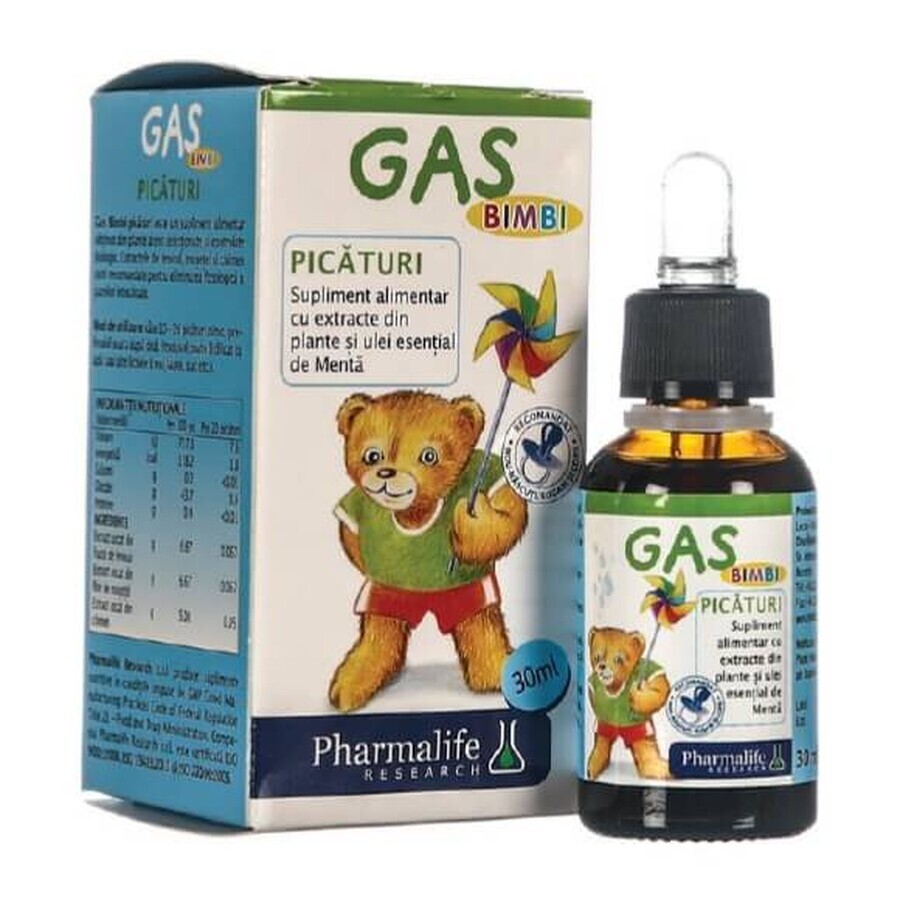 Gotas Gas Bimbi, 30 ml, Pharmalife