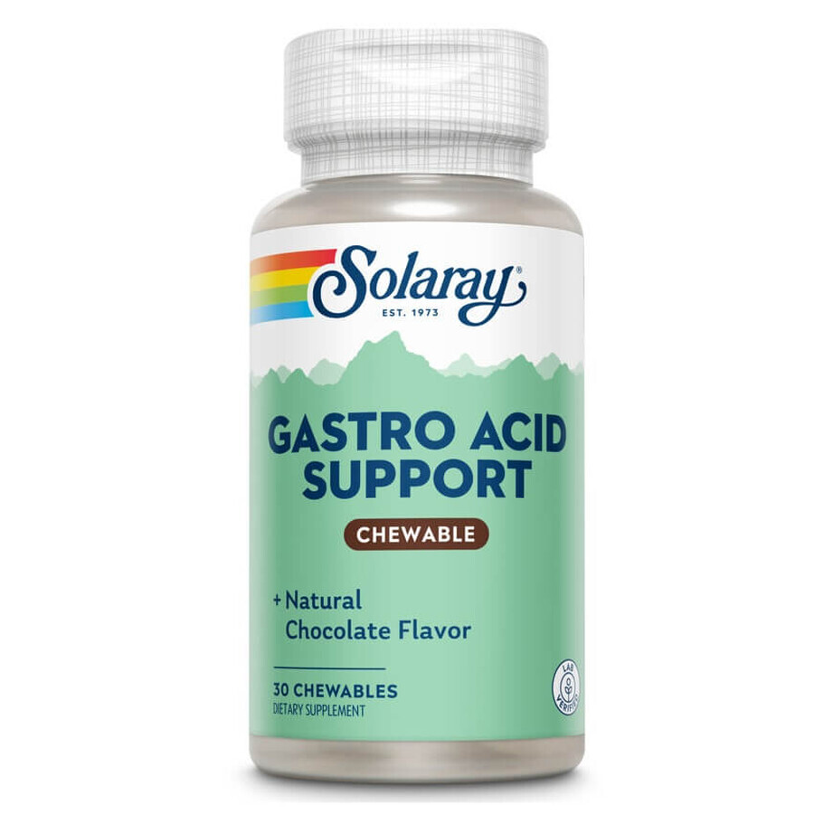 Gastro Acid Support sabor chocolate, 30 comprimidos masticables, Secom