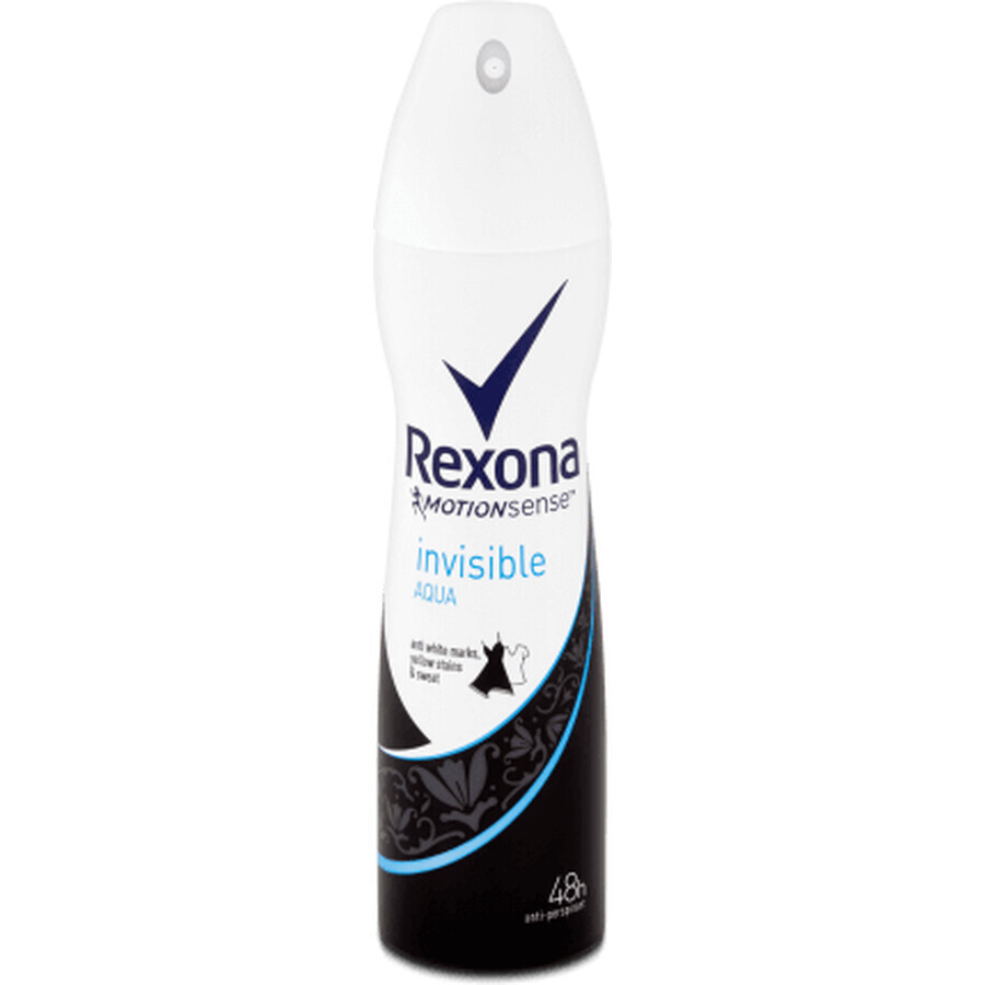 Rexona Deodorant Spray Invisible AQUA, 150 ml