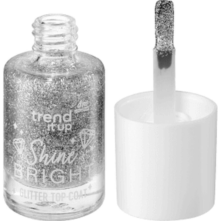 Trend !t up Nagellak Shine Bright N.010 Zilver, 1 stuk