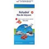 Rehydrol motion sickness sugar free raspberry flavoured lollipops, 6 lollipops, MBA Pharma