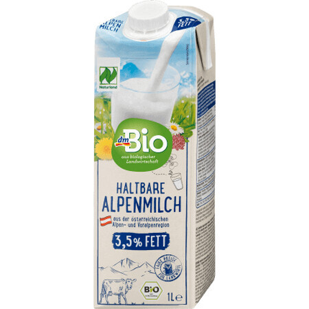 DmBio Leche alpina 3,5%, 1 l